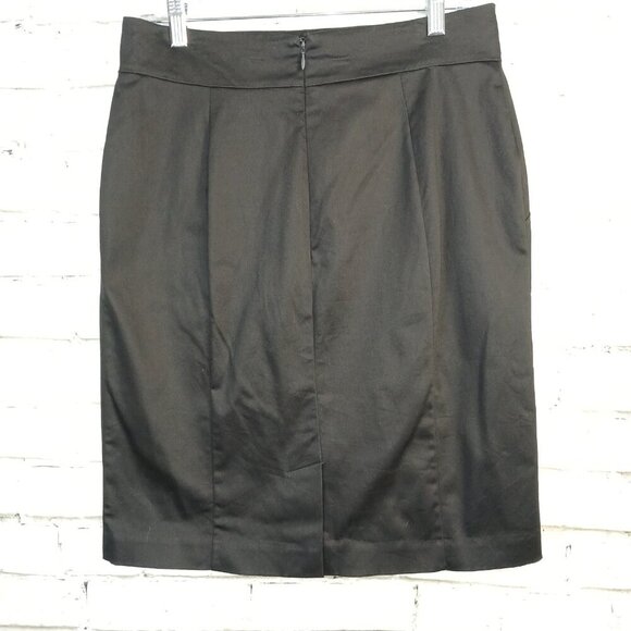 WORTHINGTON BLACK PENCIL SKIRT, SIZE 10, ABOVE THE KNEE LENGTH,WOMENS - Picture 6 of 8